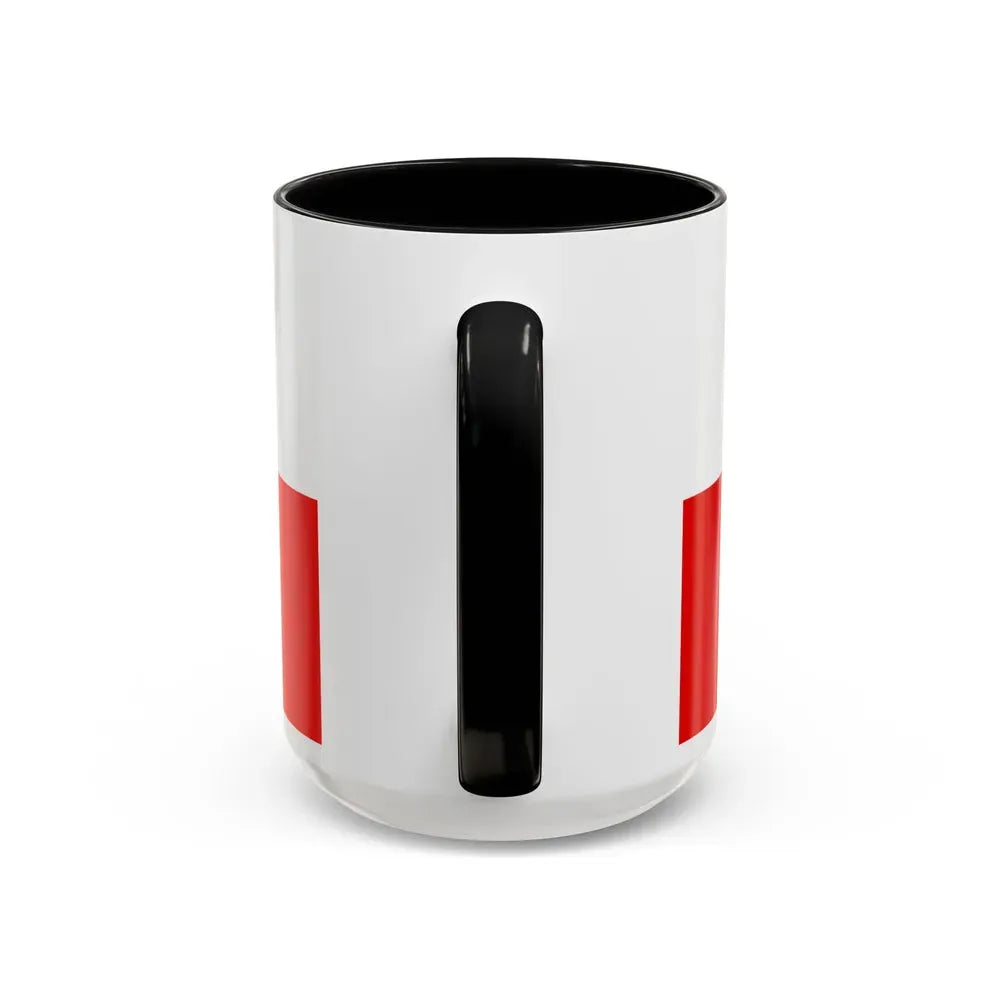 Flag of Thuringia Germany - Accent Coffee Mug - Go Mug Yourself
