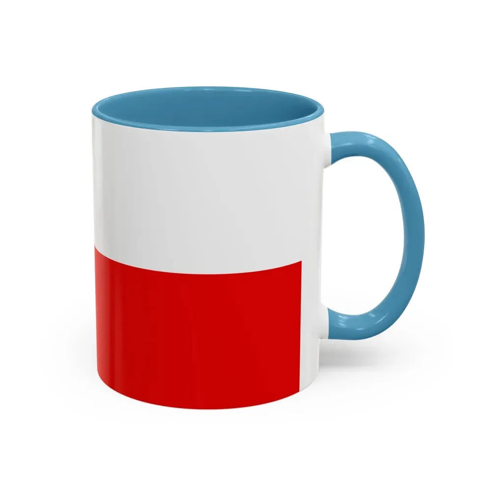 Flag of Thuringia Germany - Accent Coffee Mug - Go Mug Yourself