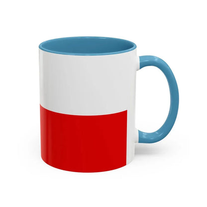 Flag of Thuringia Germany - Accent Coffee Mug - Go Mug Yourself