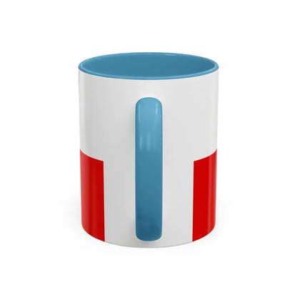 Flag of Thuringia Germany - Accent Coffee Mug - Go Mug Yourself
