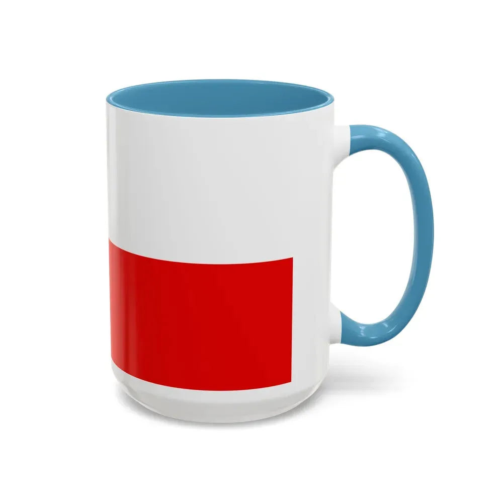 Flag of Thuringia Germany - Accent Coffee Mug - Go Mug Yourself