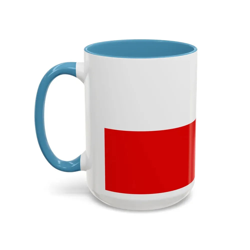 Flag of Thuringia Germany - Accent Coffee Mug - Go Mug Yourself