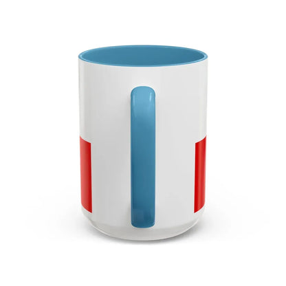 Flag of Thuringia Germany - Accent Coffee Mug - Go Mug Yourself