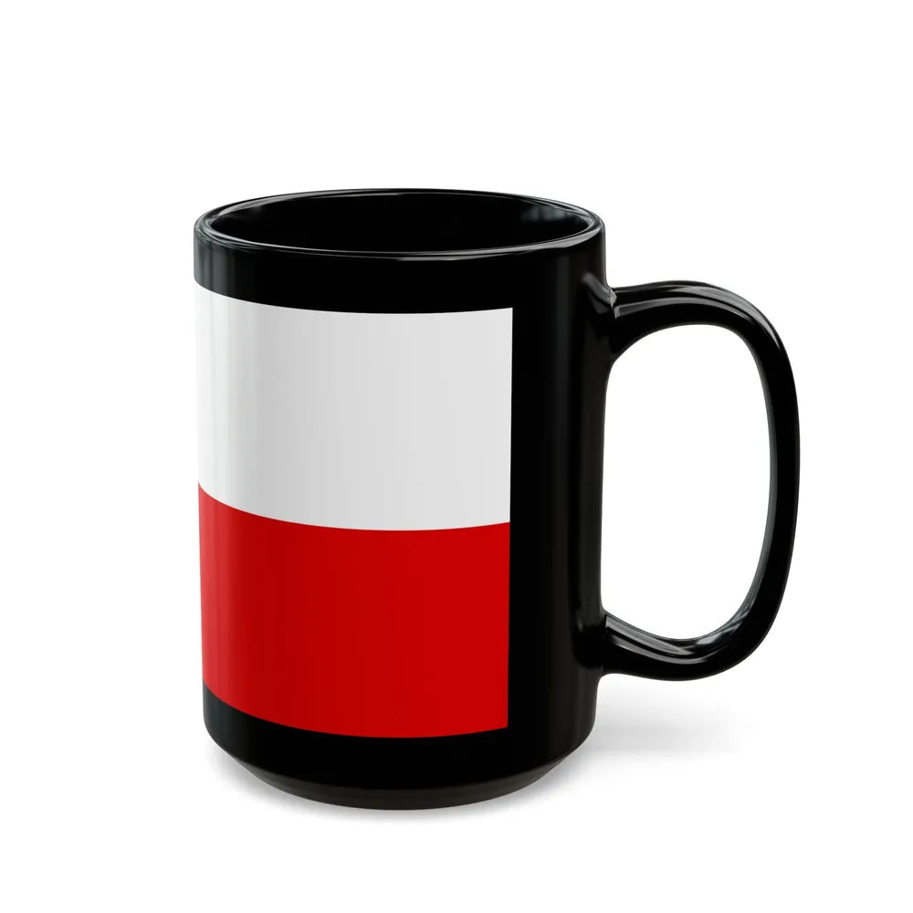 Flag of Thuringia Germany - Black Coffee Mug-Go Mug Yourself