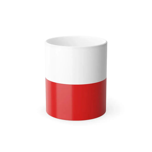 Flag of Thuringia Germany - Color Changing Coffee Mug 11oz - Go Mug Yourself