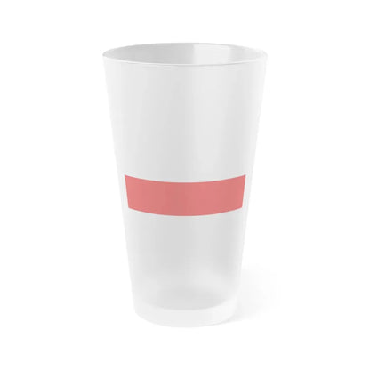 Flag of Thuringia Germany - Frosted Pint Glass 16oz 16oz Frosted - Go Mug Yourself