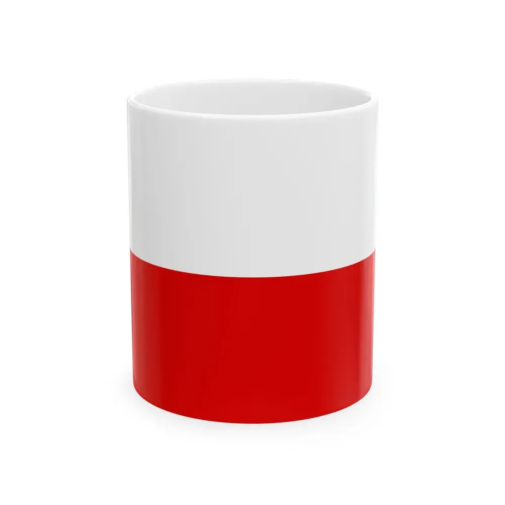 Flag of Thuringia Germany - White Coffee Mug 11oz - Go Mug Yourself