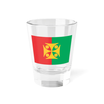 Flag of Tianeti Municipality (Georgia) Shot Glass 1.5oz 1.5oz - Go Mug Yourself