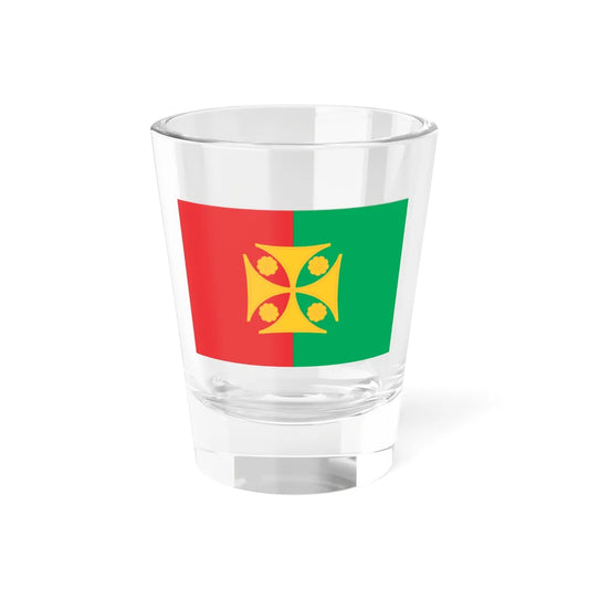 Flag of Tianeti Municipality (Georgia) Shot Glass 1.5oz 1.5oz - Go Mug Yourself