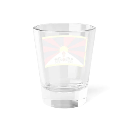 Flag of Tibet 1916-1951 (China) Shot Glass 1.5oz - Go Mug Yourself