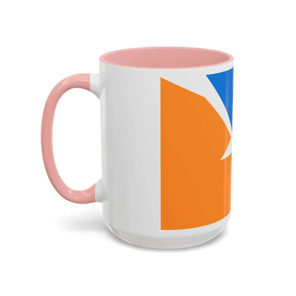 Flag of Tierra del Fuego Province Argentina - Accent Coffee Mug - Go Mug Yourself