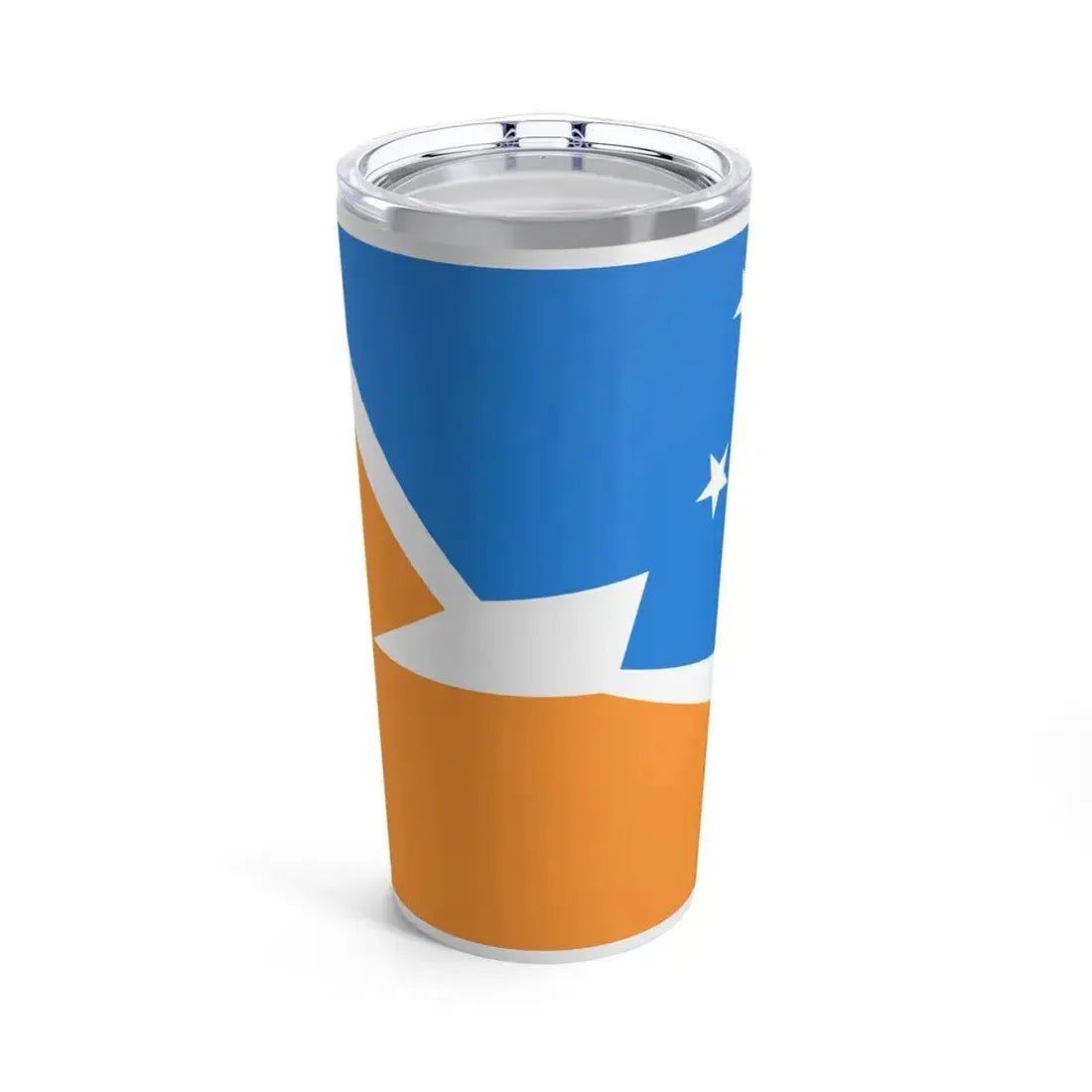 Flag of Tierra del Fuego Province Argentina - Tumbler 20oz 20oz - Go Mug Yourself