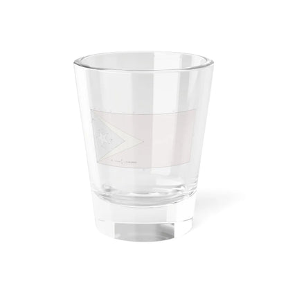 Flag of Timor-Leste construction sheet Shot Glass 1.5oz 1.5oz - Go Mug Yourself