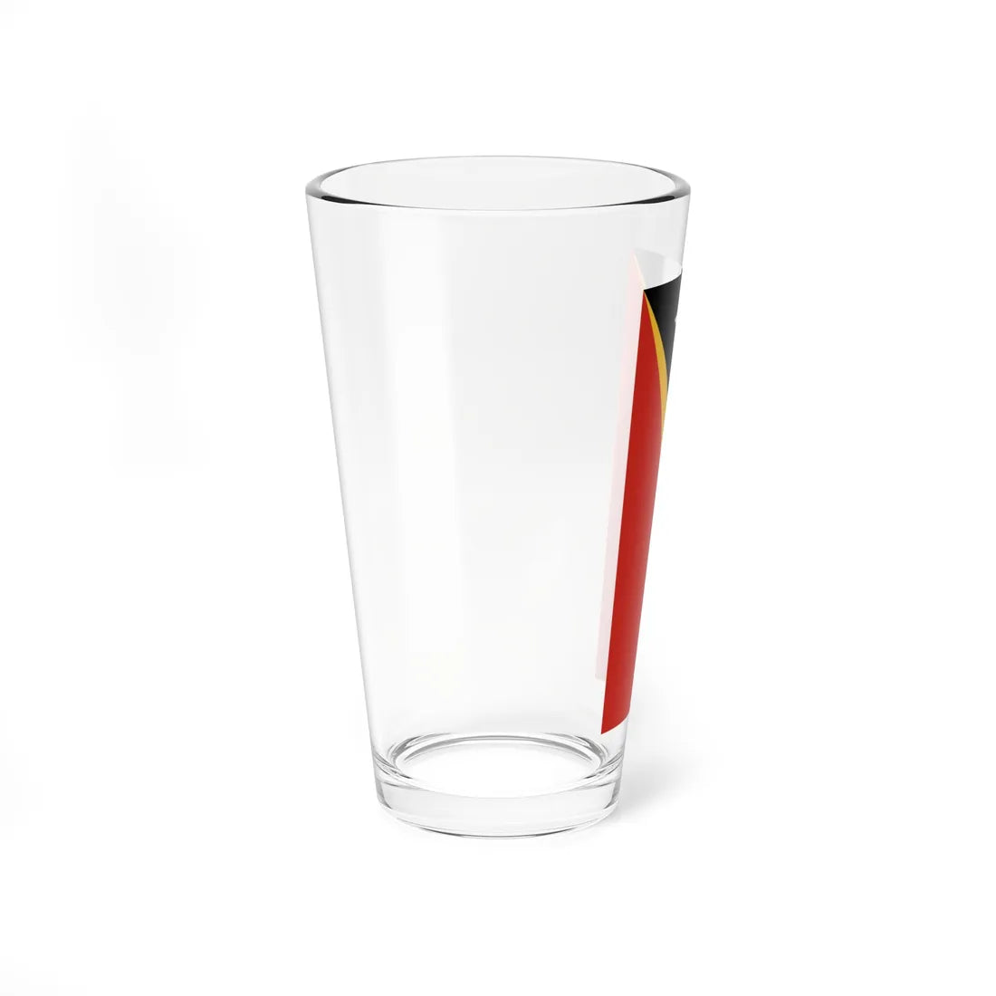 Flag of Timor-Leste vertical Pint Glass 16oz - Go Mug Yourself