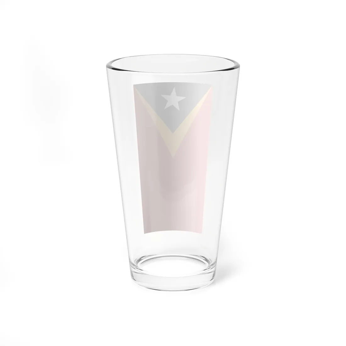 Flag of Timor-Leste vertical Pint Glass 16oz - Go Mug Yourself
