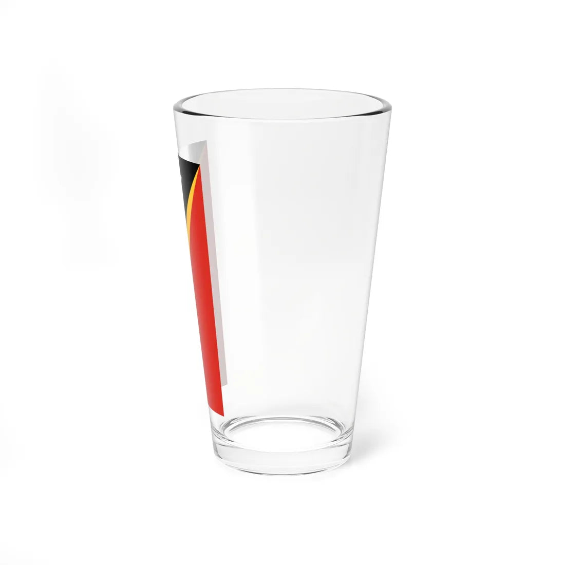 Flag of Timor-Leste vertical Pint Glass 16oz - Go Mug Yourself