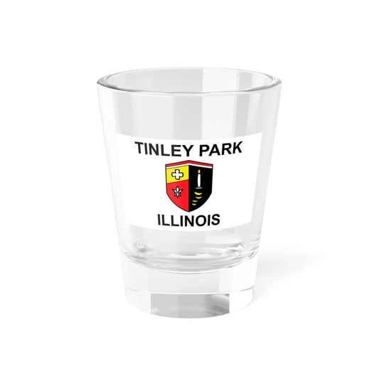 Flag of Tinley Park Illinois (United States) Shot Glass 1.5oz 1.5oz - Go Mug Yourself