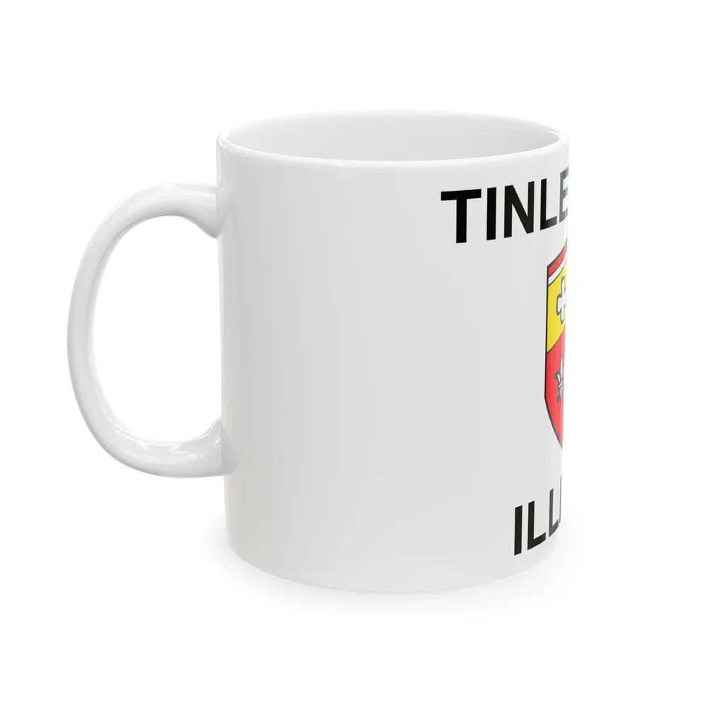 Flag of Tinley Park Illinois (United States) White Coffee Mug - Go Mug Yourself