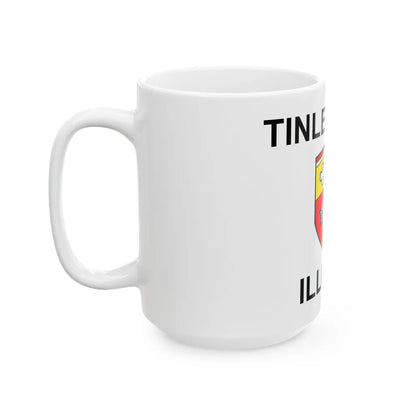 Flag of Tinley Park Illinois (United States) White Coffee Mug - Go Mug Yourself