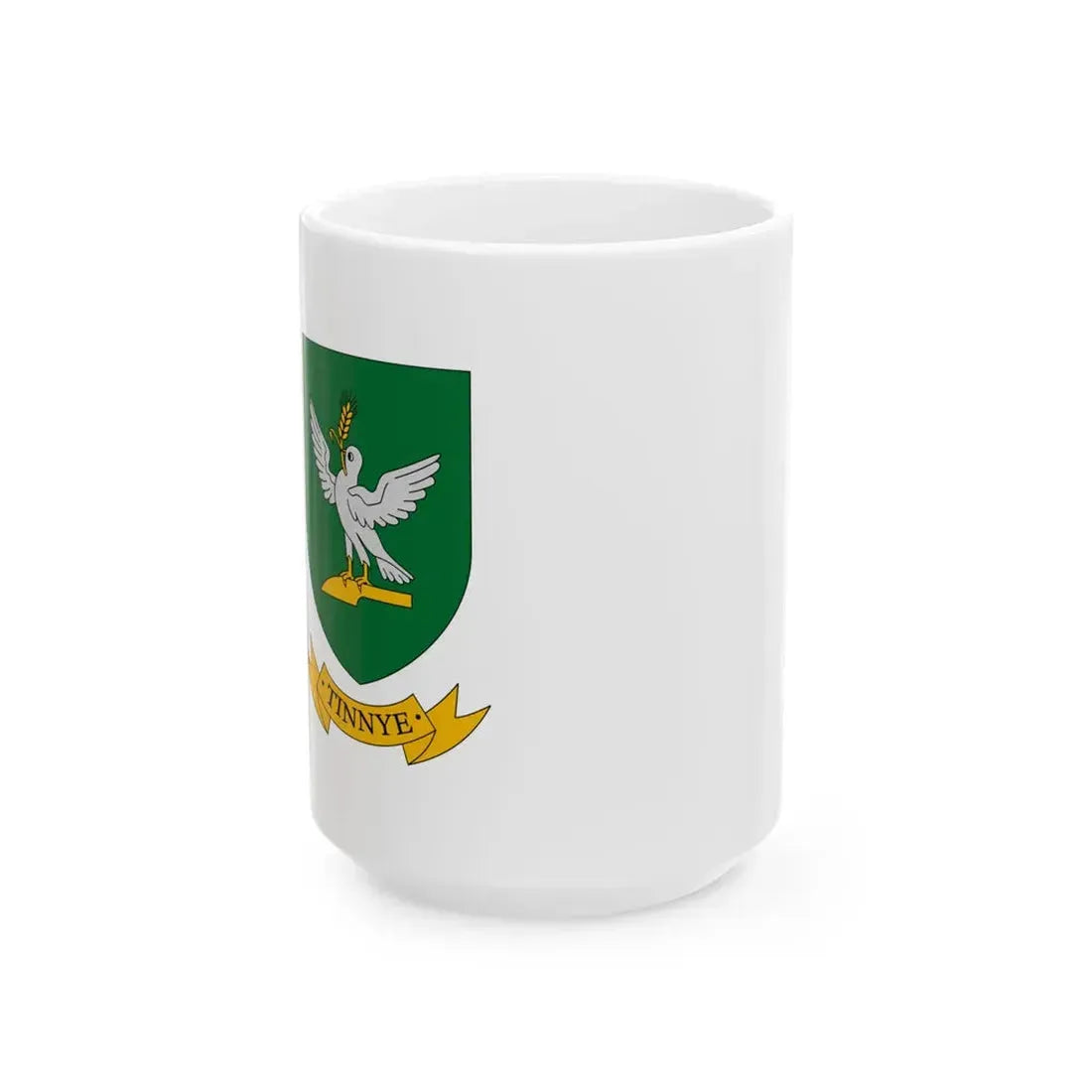 Flag of Tinnye (Hungary) White Coffee Mug 15oz - Go Mug Yourself