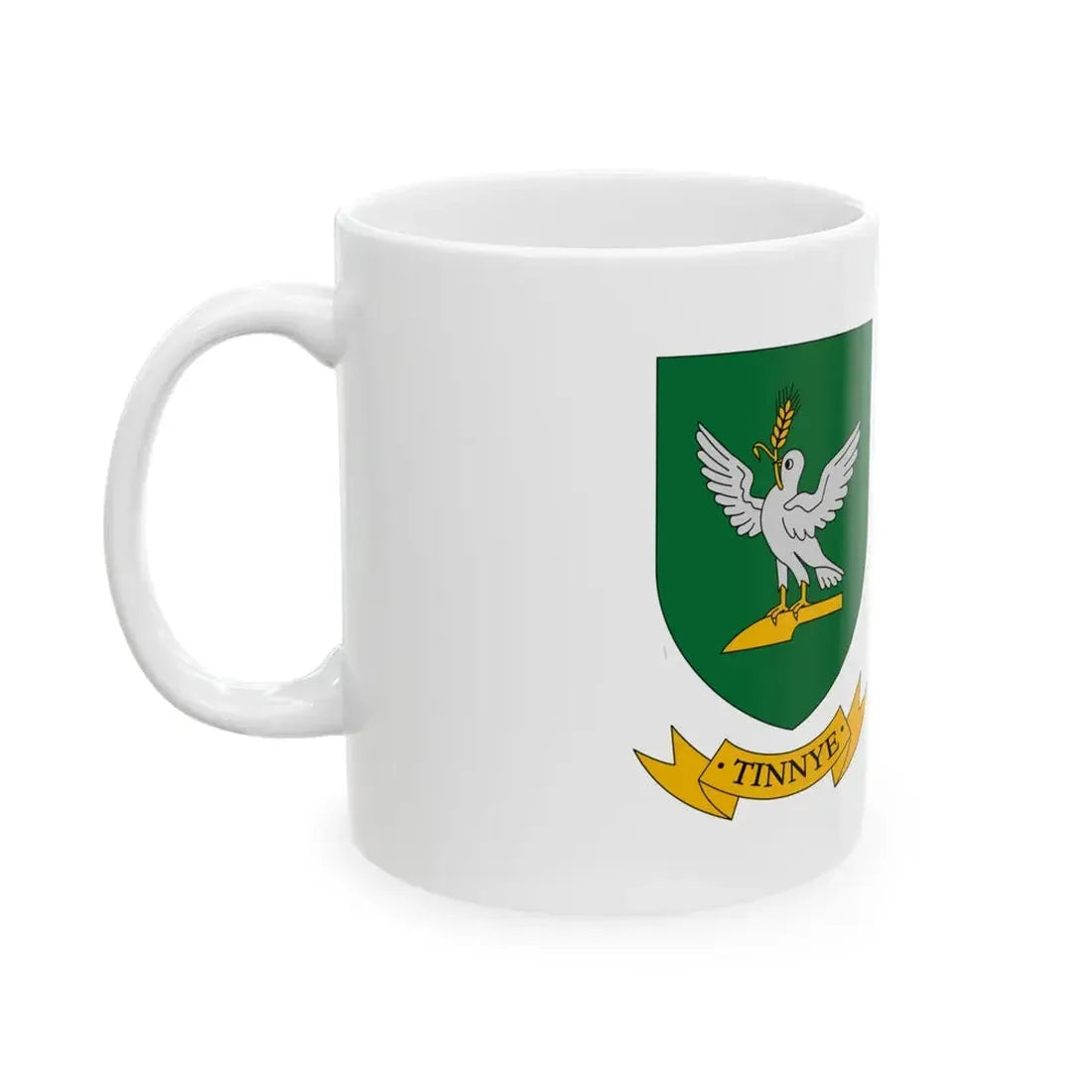 Flag of Tinnye (Hungary) White Coffee Mug - Go Mug Yourself
