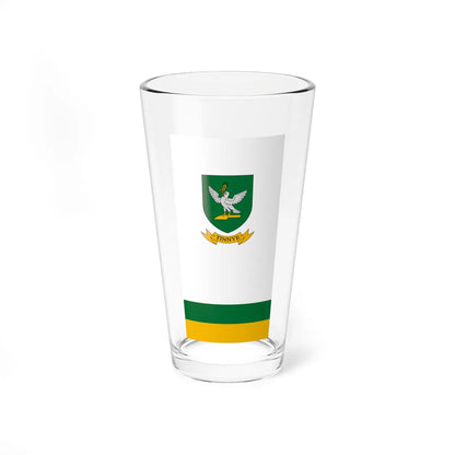 Flag of Tinnye vertical (Hungary) Pint Glass 16oz 16oz - Go Mug Yourself