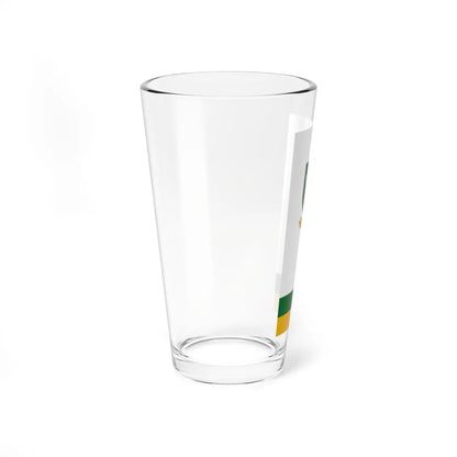 Flag of Tinnye vertical (Hungary) Pint Glass 16oz - Go Mug Yourself