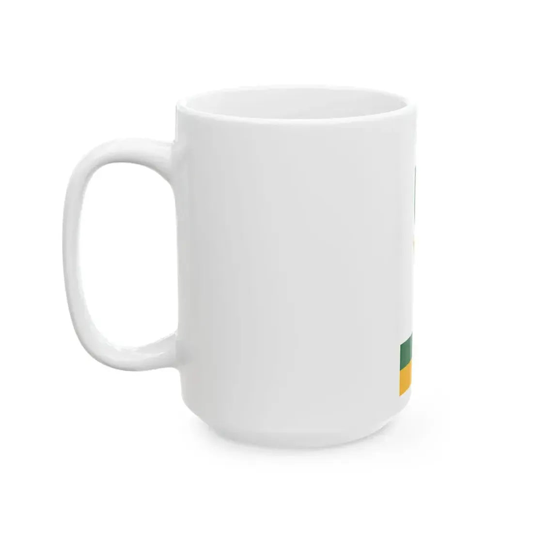 Flag of Tinnye vertical (Hungary) White Coffee Mug - Go Mug Yourself