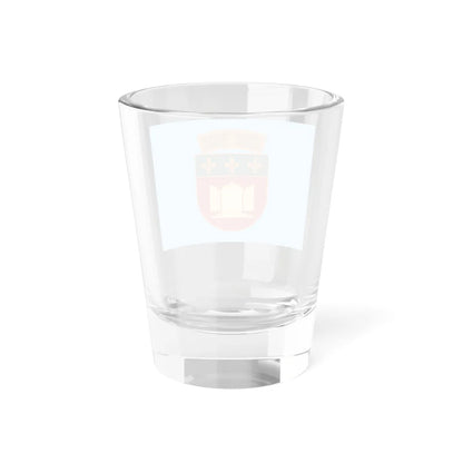 Flag of Tiranë (Albania) Shot Glass 1.5oz - Go Mug Yourself