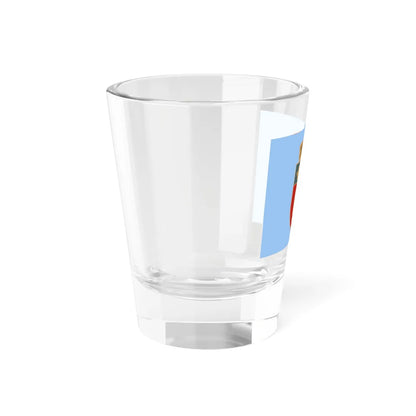Flag of Tiranë (Albania) Shot Glass 1.5oz - Go Mug Yourself