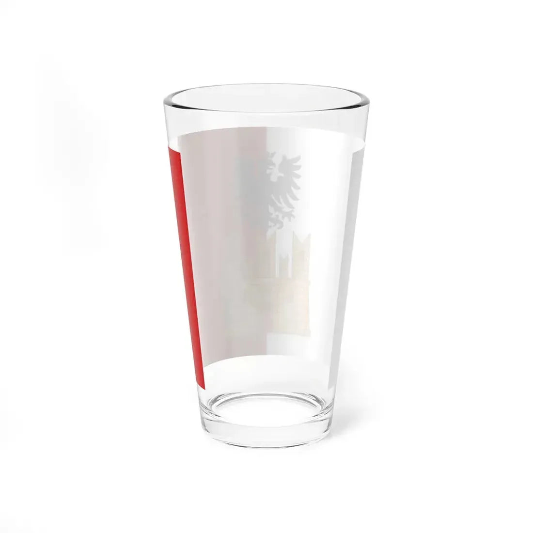 Flag of Tirano (Italy) Pint Glass 16oz - Go Mug Yourself