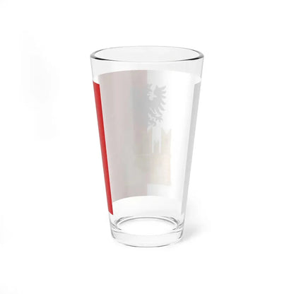 Flag of Tirano (Italy) Pint Glass 16oz - Go Mug Yourself