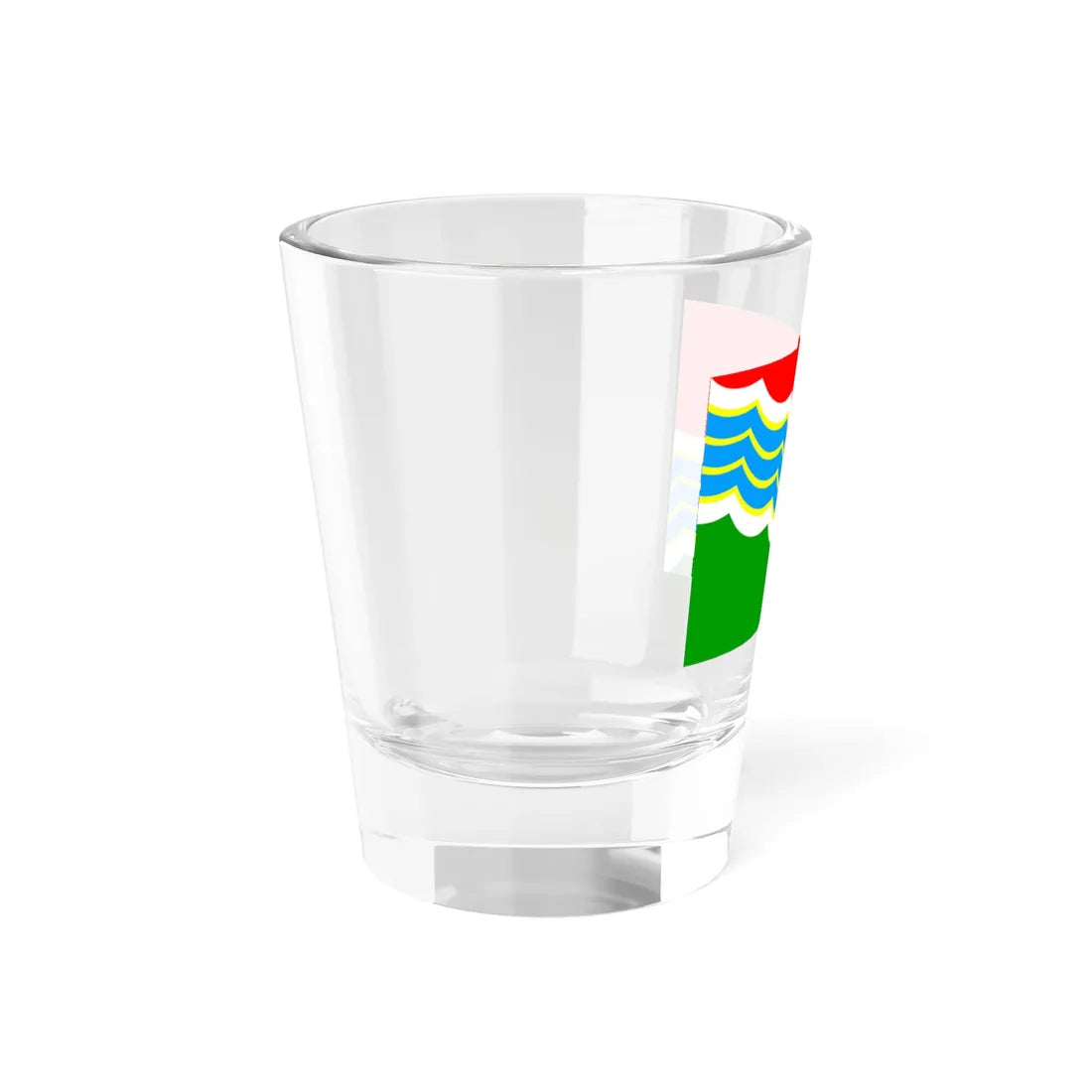 Flag of Tiraspol Shot Glass 1.5oz - Go Mug Yourself