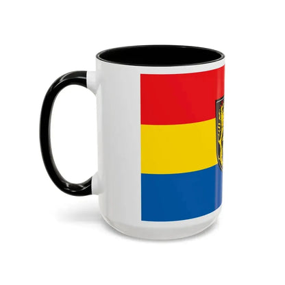 Flag of Tirschenreuth Germany - Accent Coffee Mug - Go Mug Yourself
