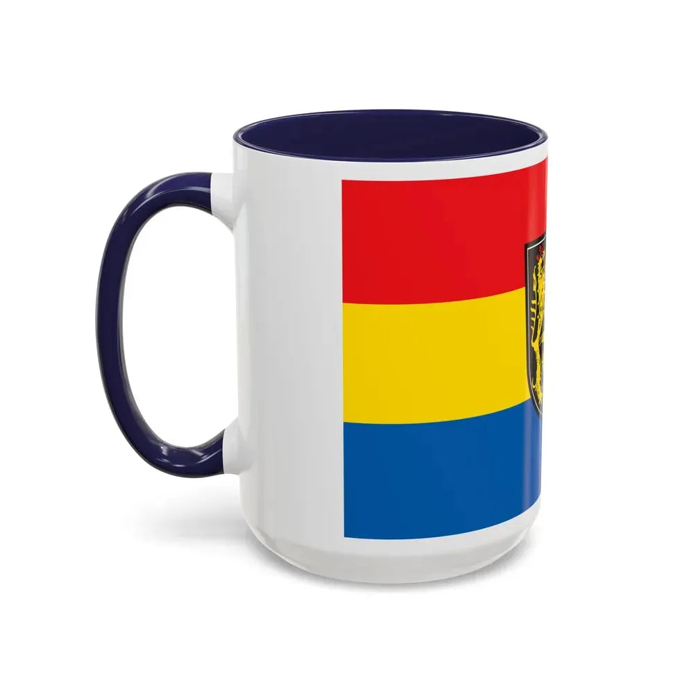 Flag of Tirschenreuth Germany - Accent Coffee Mug - Go Mug Yourself