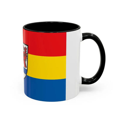 Flag of Tirschenreuth Germany - Accent Coffee Mug - Go Mug Yourself