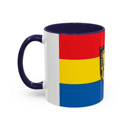 Flag of Tirschenreuth Germany - Accent Coffee Mug - Go Mug Yourself