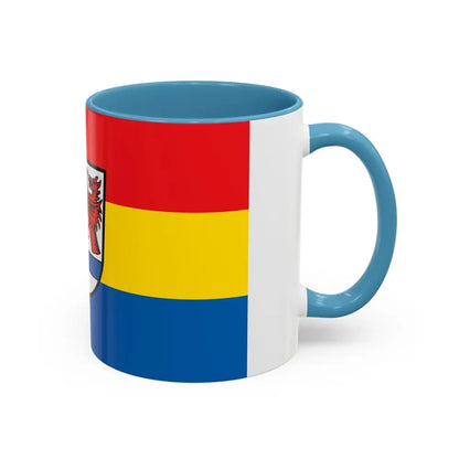 Flag of Tirschenreuth Germany - Accent Coffee Mug - Go Mug Yourself