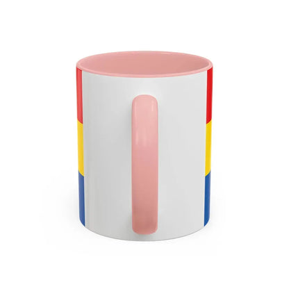 Flag of Tirschenreuth Germany - Accent Coffee Mug - Go Mug Yourself