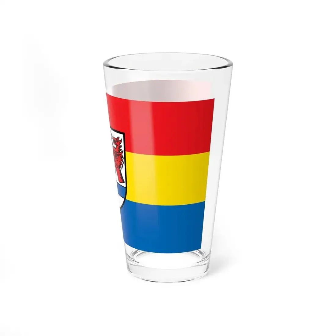 Flag of Tirschenreuth Germany - Pint Glass 16oz - Go Mug Yourself