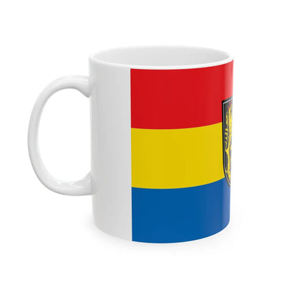 Flag of Tirschenreuth Germany - White Coffee Mug-Go Mug Yourself