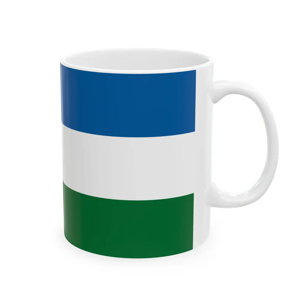 Flag of Tiszaalpar (Hungary) White Coffee Mug - Go Mug Yourself