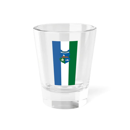 Flag of Tiszaalpar vertical (Hungary) Shot Glass 1.5oz 1.5oz - Go Mug Yourself