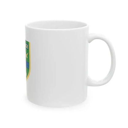 Flag of Tiszacsege (Hungary) White Coffee Mug - Go Mug Yourself