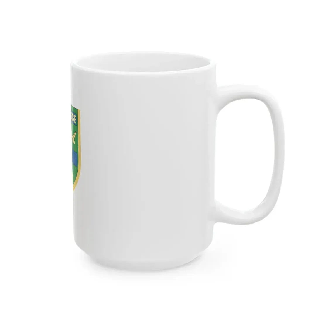 Flag of Tiszacsege (Hungary) White Coffee Mug - Go Mug Yourself