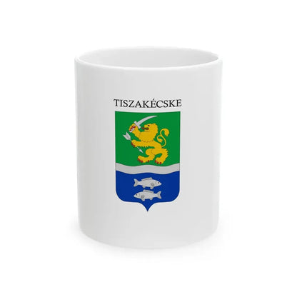 Flag of Tiszakecske (Hungary) White Coffee Mug 11oz - Go Mug Yourself