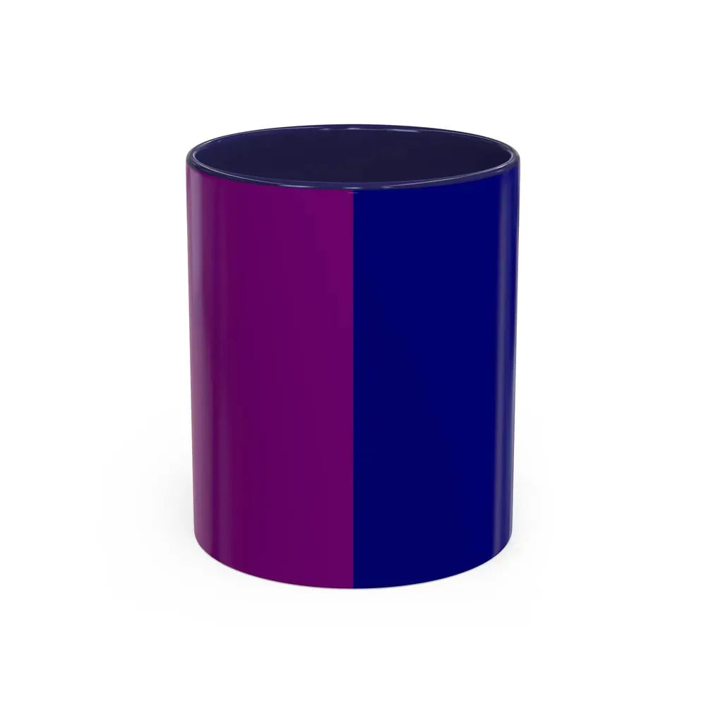 Flag of Tivoli Italy - Accent Coffee Mug 11oz Navy - Go Mug Yourself