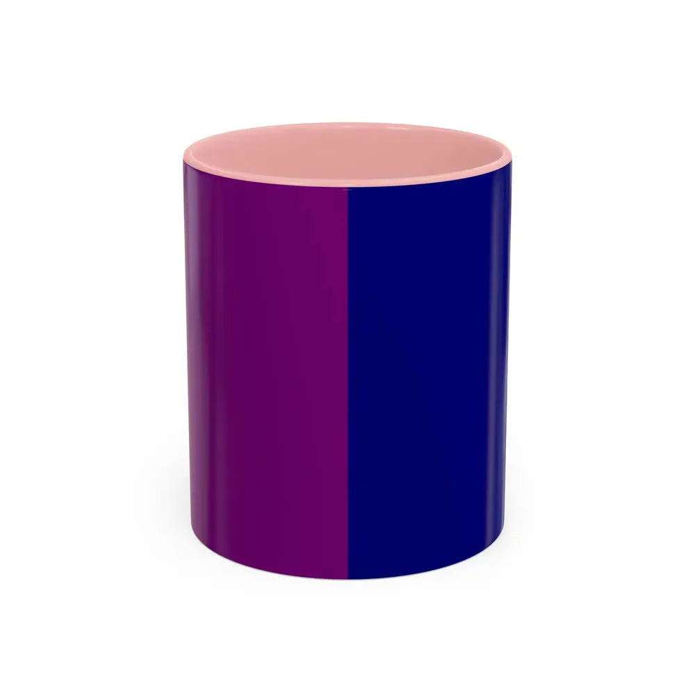 Flag of Tivoli Italy - Accent Coffee Mug 11oz Pink - Go Mug Yourself