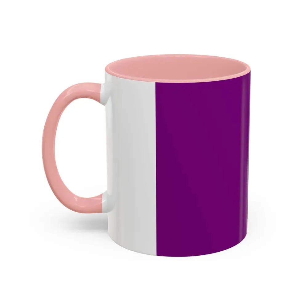 Flag of Tivoli Italy - Accent Coffee Mug - Go Mug Yourself