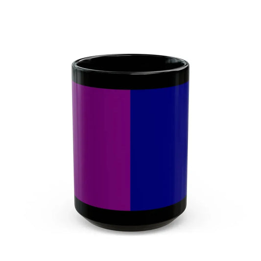 Flag of Tivoli Italy - Black Coffee Mug 15oz - Go Mug Yourself